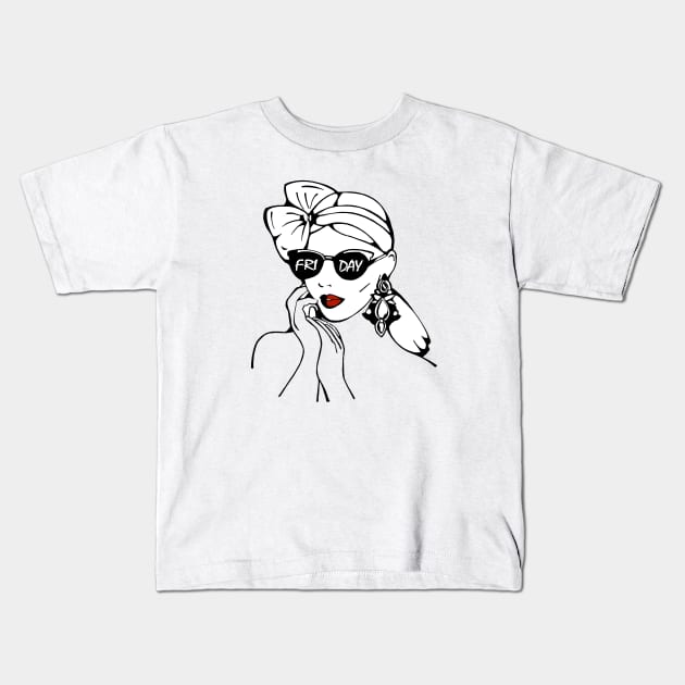 Friday Kids T-Shirt by pARTof